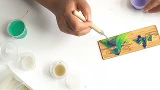 DIY Bookmark  Cloisonne Filigree Enamel Tutorial [upl. by Spencer]