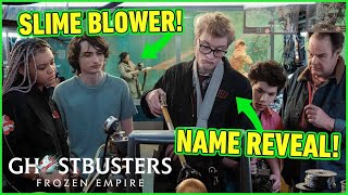 James Acaster’s role in Ghostbusters Frozen Empire revealed as an “Egon Spengler ‘type” [upl. by Johnath]