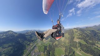 Gleitschirmflug von der Choralpe Westendorf 2020 [upl. by Zanahs442]