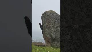 Lyngen boulder vantravellerbouldering [upl. by Gothard]