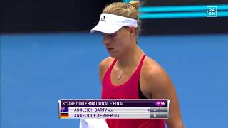 WTASydney Kerber gewinnt Finale [upl. by Alyahsat414]