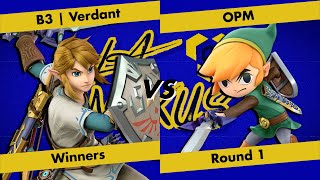 B3  Verdant Link vs OPM Toon Link Nexus XIV [upl. by Edana]