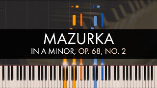 Frédéric Chopin  Mazurka in A Minor Op 68 No 2 [upl. by Moir463]