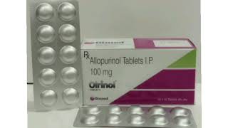 Oirinoi Tablets Allopurinol Tablets IP 100 mg [upl. by Averir94]