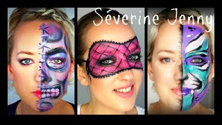 Séverine Jenny  Make UP  Face Painting DIY  Beauty  Lifestyle [upl. by Appilihp]