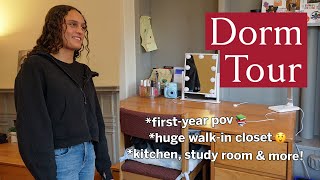 Harvard Dorm Tour 🏠  FirstYear Harvard Student 2024 [upl. by Nassir]