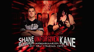 Story of Shane McMahon vs Kane  Unforgiven 2003 [upl. by Undine46]