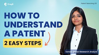 How To Understand a Patent in 2 Easy Steps [upl. by Myrwyn]