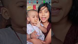 Maire Chand ko dekh kar ❤️🙈 cutebaby cutenesss youtubeshorts shortvideo viralvideo [upl. by Layton]