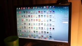 Flashing Screen of Death On A IINC Monitor [upl. by Ahsieyn]