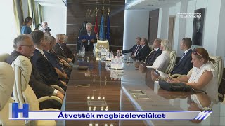 Átvették megbízólevelüket – ZTV Híradó 20240618 [upl. by Dolorita]