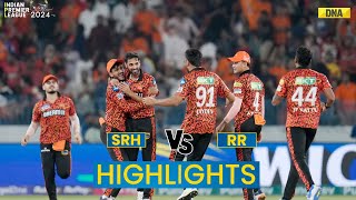 SRH vs RR Highlights Sunrisers Hyderabad Beat Rajasthan Royals By 1 Run  IPL 2024 Highlights [upl. by Phalan898]