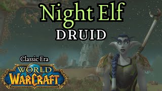 World of Warcraft Classic Era  Night Elf Druid Immersive Playthrough  Album [upl. by Bein]