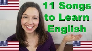 11 Songs for English Fluency Learn English With Music [upl. by Zanlog]