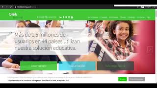 ¿Cómo crear una clase en Blinklearning [upl. by Frech903]