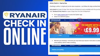 How To Check In Online In Ryanair 2023 Easy Tutorial [upl. by Nudd547]