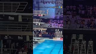 Perfect Dive  China diver Quan Hongchan 🇨🇳 Gold medal 🥇 [upl. by Ennovoj]