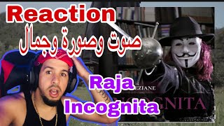 reaction Raja Meziane  incognita عندما يجتمع الفن والجمال والقوة والكبرياء ينتج فنانة اسمها رجا [upl. by Thistle]