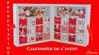 Calendrier de lavent advent calendar scrapbooking scrapbookingscrapbook calendrierdelavent [upl. by Yenitirb397]