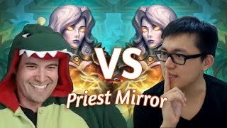 Hearthstone Kibler VS Amaz Quest Priest Mirror [upl. by Okin586]