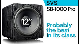 SVS SB1000 Pro Affordable 12quot subwoofer Probably the best in its class [upl. by Telfer239]