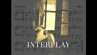 Interplay B Evans Backing track  music sheet [upl. by Tillie]