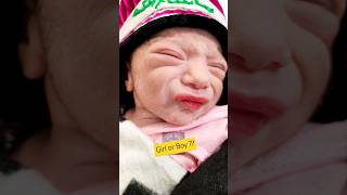 Beautiful Newborn Baby First Cry AfterBirth [upl. by Leciram333]