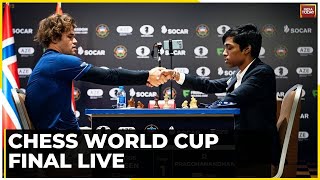 Chess World Championship 2023 Final Live  Praggnanandhaa Vs Magnus Carlsen Live Chess WC Final [upl. by Feinberg893]