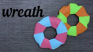 Origami Wreath [upl. by Cowden]