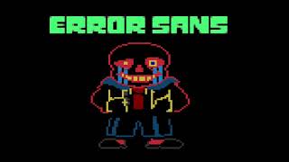 Error Sans OST  Phase 1 [upl. by Gereld]