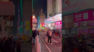 New York City Times Square travel shorts usa walking [upl. by Yettie51]