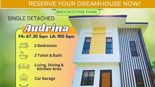 V20 Introducing the Audrina Model at Brookstone Park PreSelling Project in Trece Martires Cavite [upl. by Anelys340]