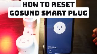 How to ResetSet Up Gosund Smart Plug [upl. by Alda]