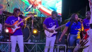 Blaudy performs at the 67th National Family Island Regatta in George Town Exuma [upl. by Alyakcm]