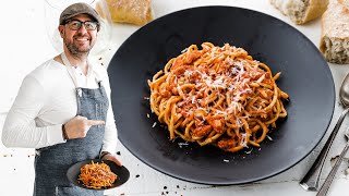 Bucatini All’Amatriciana Recipe [upl. by Adnohser]