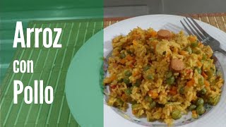 Receta ARROZ CON POLLO y Verduras  Receta arroz con pollo [upl. by Wirth]