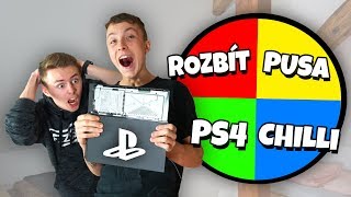 ROZBILI JSME PLAYSTATION 4 😰 ŠÍLENÉ KOLO ŠTĚSTÍ 😂😬 [upl. by Toomin]