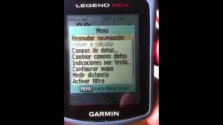 Garmin etrex legend hcx [upl. by Trebron]