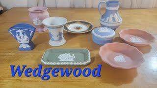 Auction Picking Picked some Wedgewood Jasperware vases trinket box and plates Was it a good buy [upl. by Nairret]