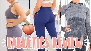 Honest Fabletics Review TryOn Haul amp My Favorite Pieces [upl. by Assirram]