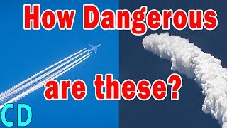 How Dangerous are Jet Contrails amp Rocket Exhaust [upl. by Aiden924]