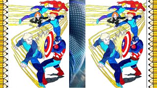 how to draw avengers superhero marvel [upl. by Ahsercul]