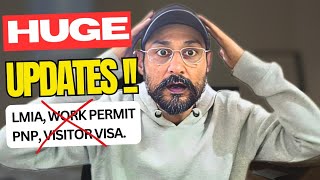 🇨🇦 Massive Changes in Canada Immigration  No LMIAs  No Work Permits  PNPs Closed  What Now [upl. by Ryon]