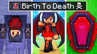 BIRTH to DEATH of a VAMPIRE in Minecraft [upl. by Aracat]