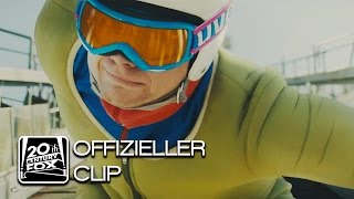 Eddie the Eagle  Alles ist möglich  Der 70 Meter Sprung  Clip Deutsch HD German [upl. by Amsab566]