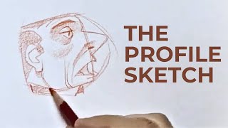 Profile Sketching in 3 Minutes  Stephen Silver [upl. by Idola]