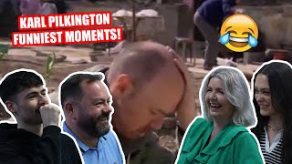 BRITISH FAMILY REACTS KARL PILKINGTON Funniest Moments [upl. by Blisse]