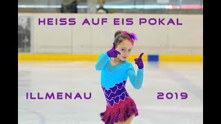 Kür Eiskunstlaufen Yella  5 Heiß auf Eis Pokal 2019 Illmenau [upl. by Marius820]