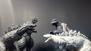 MMS Orthochromatic and 1974 2024 ver Halloween Special Figure Review  BurningGodzilla Fan 1954 [upl. by Eglanteen]