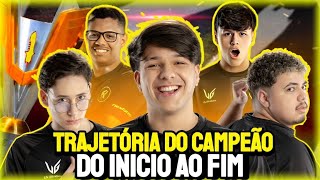 COMO O FLUXO FOI CAMPEÃO MUNDIAL DE FREE FIRE  TRAJETÓRIA COMPLETA DO INICIO AO FIM [upl. by Meggy]